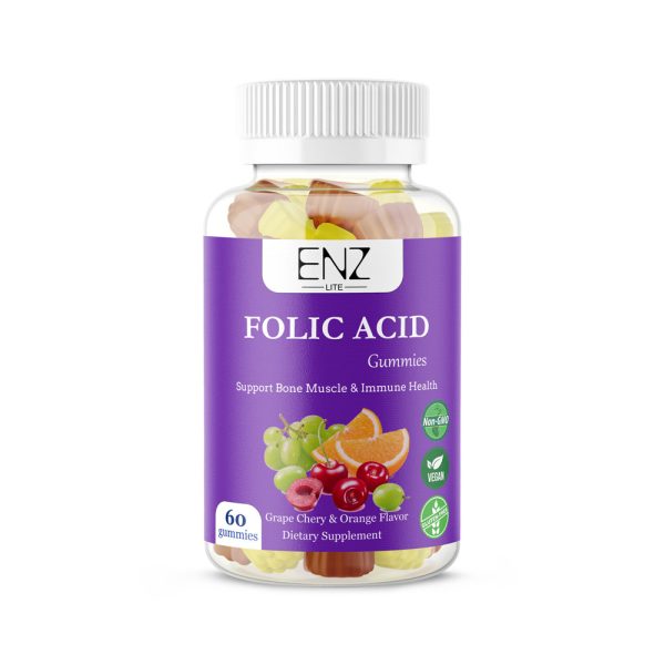gummy folic acid vitamins