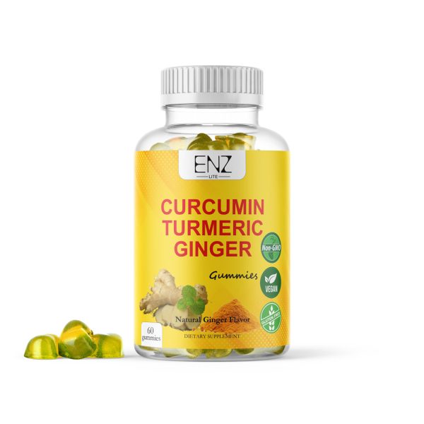 turmeric curcumin ginger gummies